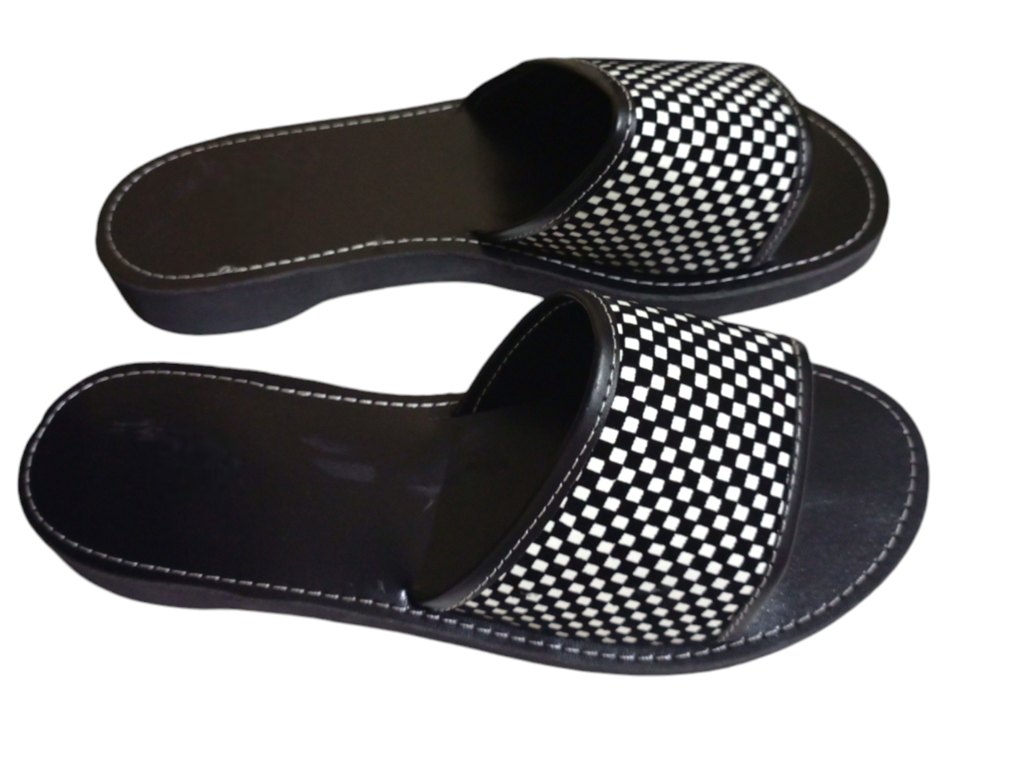 Chaussures Simili Cuir Pour Femme - Noir – Image 2