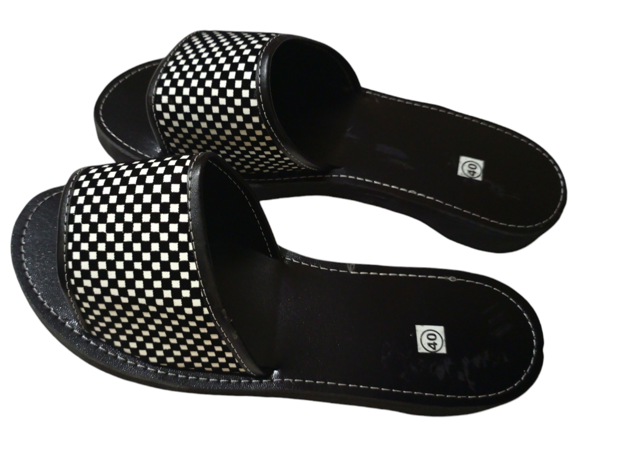 Chaussures Simili Cuir Pour Femme - Noir – Image 3