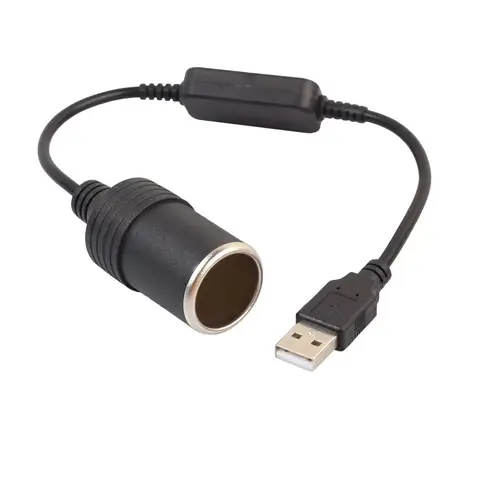 Câble usb vers allume cigare