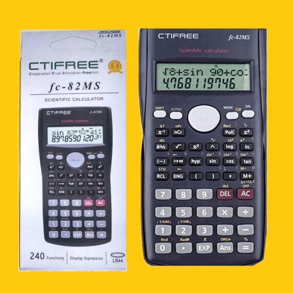Calculatrice Scientifique 240 Fonctions Ctifree