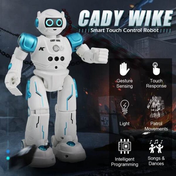 CADY WIKE R11 Robot Intelligent Jouet Pour Enfants - Bleu