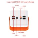 Power Bank Batterie Chargeur Rapide - Boîte de Bricolage Pour Smartphones - 50000mah – Image 3