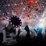 Machine à confettis 1500W contrôle DMX,12 LED RGB – Image 3