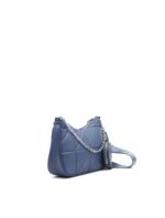 Sac baguette matelassée avec porte-monnaie - TOM & EVA - Bleu – Image 2