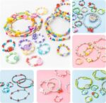 Kit De Fabrication de Bijoux -  Perles Rondes - Perles en Forme de Lettres – Image 2