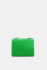 Mini Sac Besace Avec Poignée Ruché - TOM & EVA - Vert – Image 4