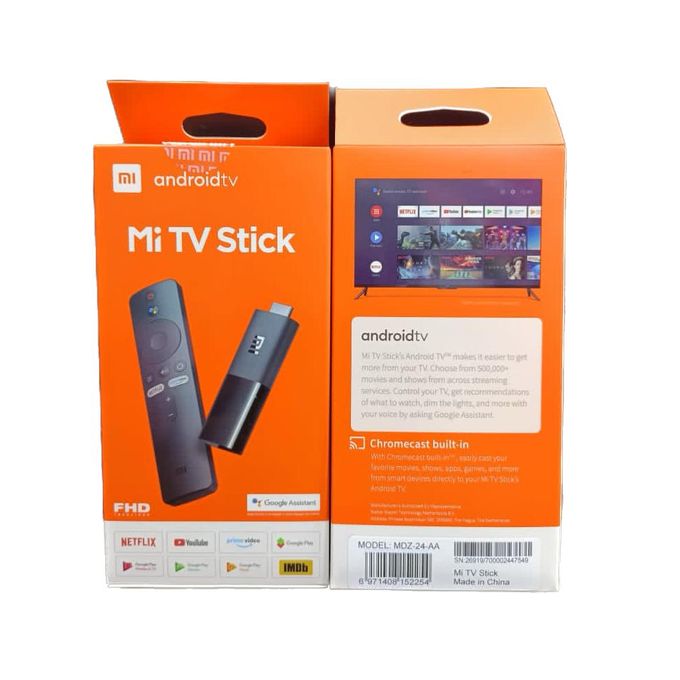 XIAOMI Mi TV Stick HDR HDMI Bluetooth WiFi Dolby DTS HD Android TV 9.0