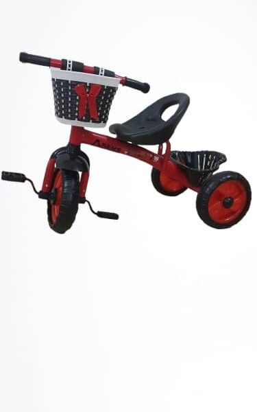 Vélo tricycle pour enfant de 1 à 5 ans - Rouge
