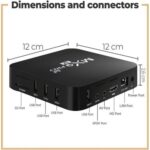 Boîtier Tv Box Mxq Pro Android 12 4K 2,4 G/5,8 G Wi-Fi 5G Quad Core – Image 4