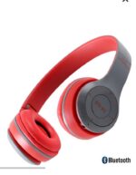 P47 - Casque Bluetooth Sans Fil Multifonction - Rouge – Image 3