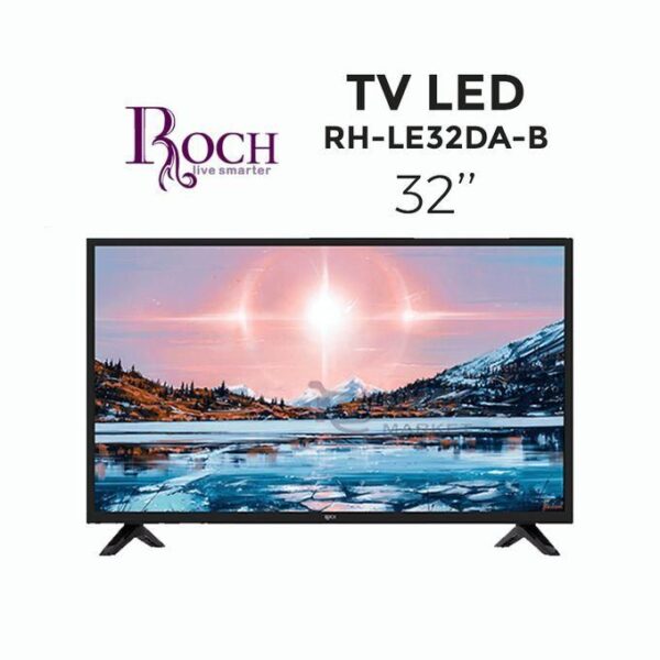 Roch TV LED 32" HD - Décodeur Intégré - HDMI - USB