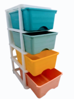 Commode de rangement à 4 niveaux