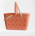 Panier de marché élégant - femme et homme rose