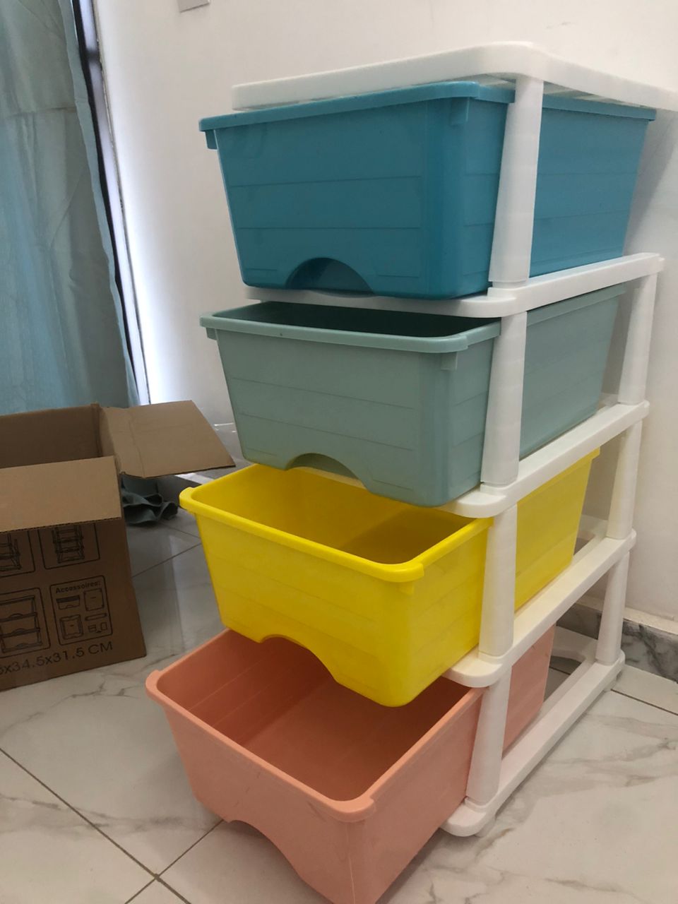 Commode de rangement à 4 niveaux – Image 3