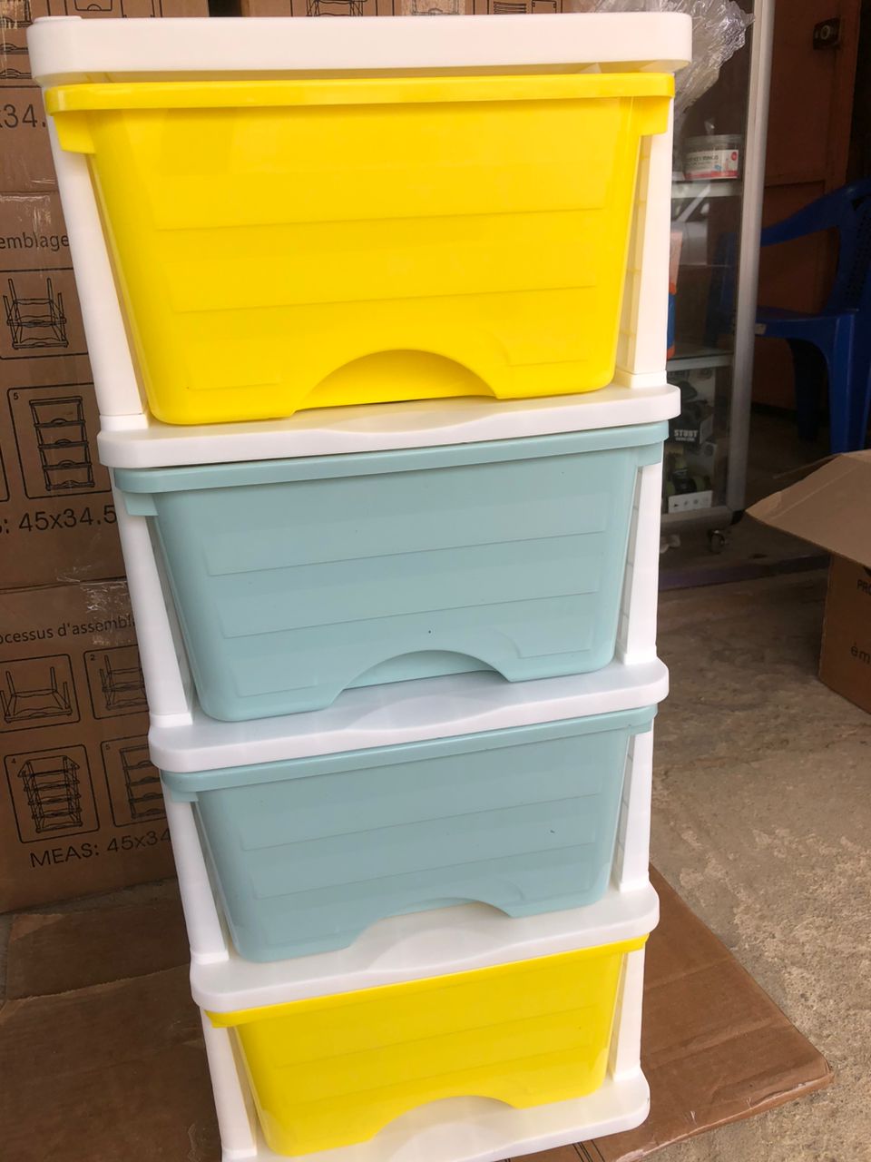 Commode de rangement à 4 niveaux – Image 2