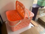 Panier de marché élégant - femme et homme rose – Image 2