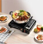Réchaud À Gaz De Camping Portable À Barbecue, En Acier Inoxydable – Image 2