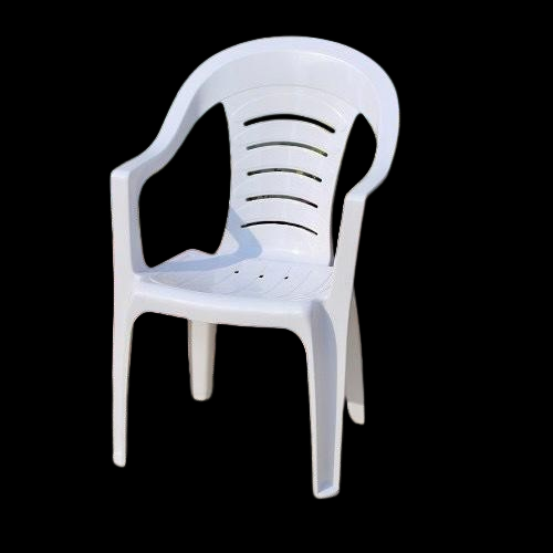 Chaise en Plastique Confortable et Légère – Design Moderne blanc