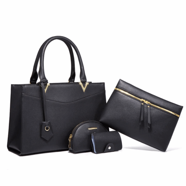 Sac à main Dame Noir 4 en 1