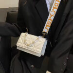 Mini Sacs Carré à Bandoulière Et Main De Mode Pour Femme - Blanc – Image 4
