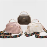 Sacs à Bandoulière Love De Mode Elégant Pour Femme - Marron – Image 3