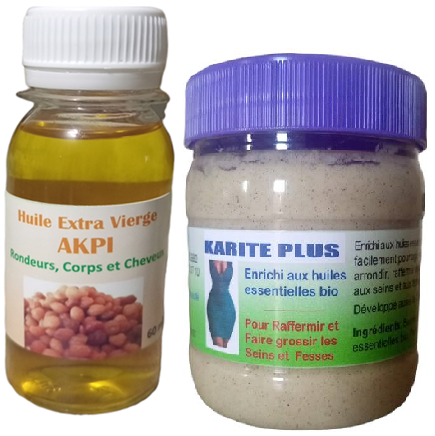 KARITÉ PLUS et Huile de Akpi