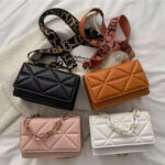 Mini Sacs Carré à Bandoulière Et Main De Mode Pour Femme - Marron – Image 5