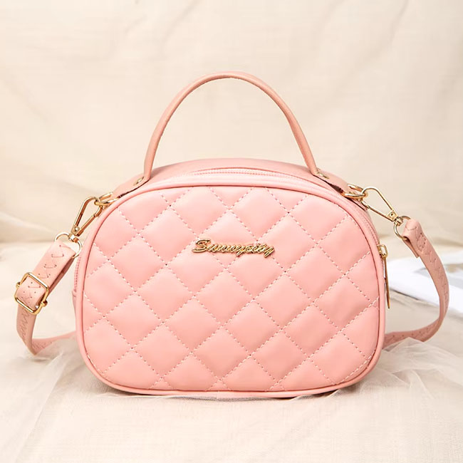 img2910240943 Sacs à Bandoulière De Mode Pour Femme - Rose – Image 1