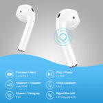 BW86 Écouteurs intra-auriculaires sans fil BT V5.3 – Image 2