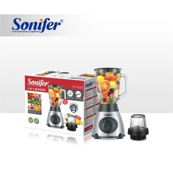 Sonifer Super Mixeur Blender Pro 2 en 1 400w