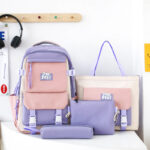 Sac à dos imperméable 4 en 1 - Violet – Image 2