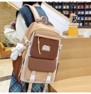 Sac à dos 4 en 1 imperméable - Marron – Image 3