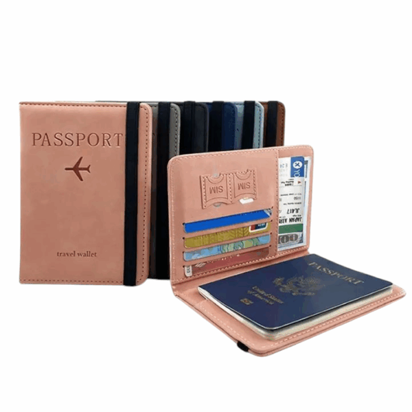 Protection De Passeport Et Carte Magnétique PU