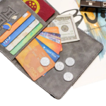 Protection De Passeport Et Carte Magnétique PU – Image 3
