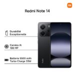 Xiaomi Redmi NOTE 14 - 6.67"- 2SIM - 4G - 128GO ROM - 6GO RAM - 16MP/108MP + 8MP+ 2MP - 5000 MAh – Image 3