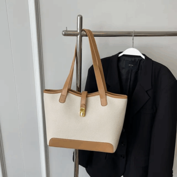 Sac à main Dame beige marron à Bandoulière