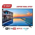 SMART TECHNOLOGY LED TV SMART 43" Avec Webos (STT-4390HW) / 2 Télécommandes  / HDMI-USB-3D-DV3T-DV3T2-Noir