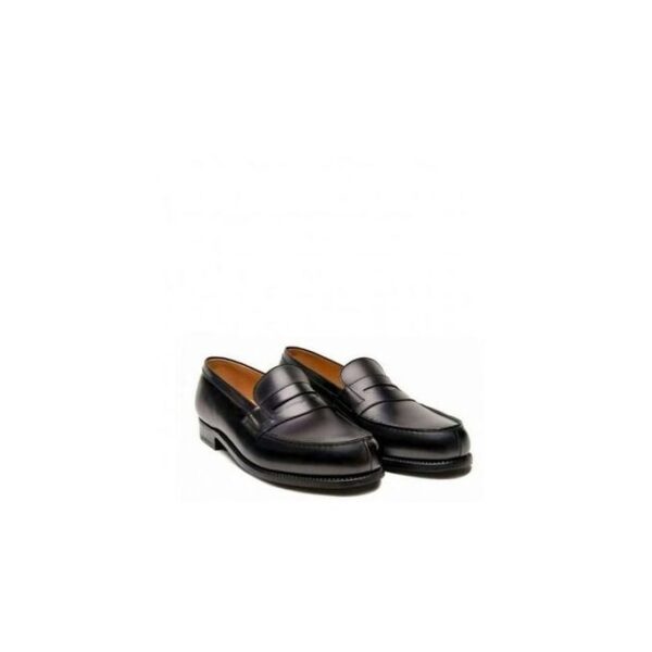 Mocassin En Cuir Homme Noir