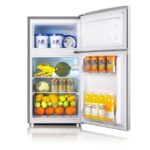SMART TECHNOLOGY Réfrigérateur 2 Portes DFRST Smart 95L (STR-150F)- Gris – Image 2