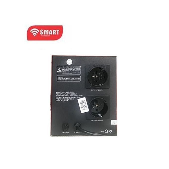 SMART TECHNOLOGY Stabilisateur Smart AVR-2000VA – Image 3