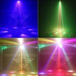 Projecteur lumière Mobile avec écran LCD, lumières de scène DJ 150 W – Image 8
