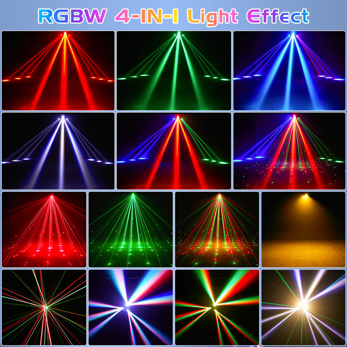 Projecteur Tête mobile Led rotative 120W – Image 3