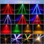 Projecteur Tête mobile Led rotative 120W – Image 3