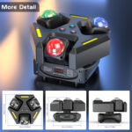 Projecteur Tête mobile Led rotative 120W – Image 6