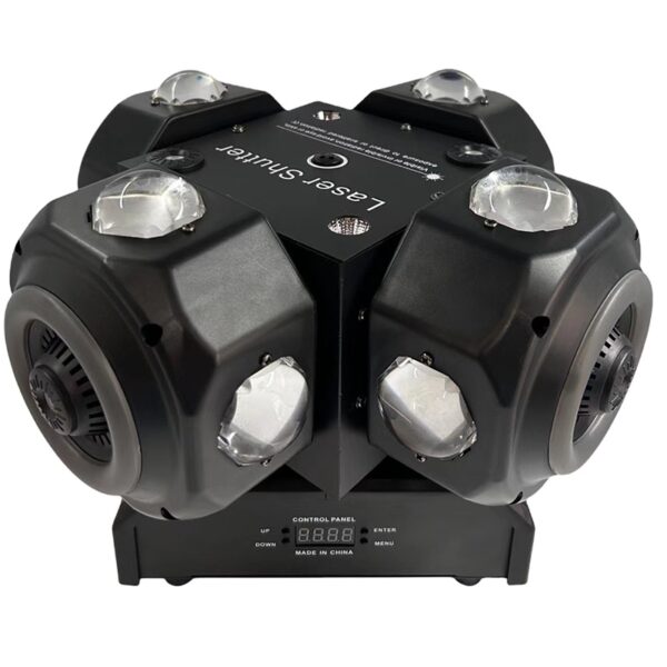 Projecteur lumière Laser Led 4 Têtes