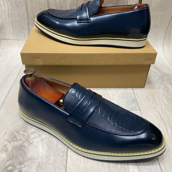 Chaussures Baladeuse En Cuir Pour Homme