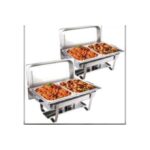 Chafing Dish (Chauffe Plat) Rectangulaire - 11L – Inox Original