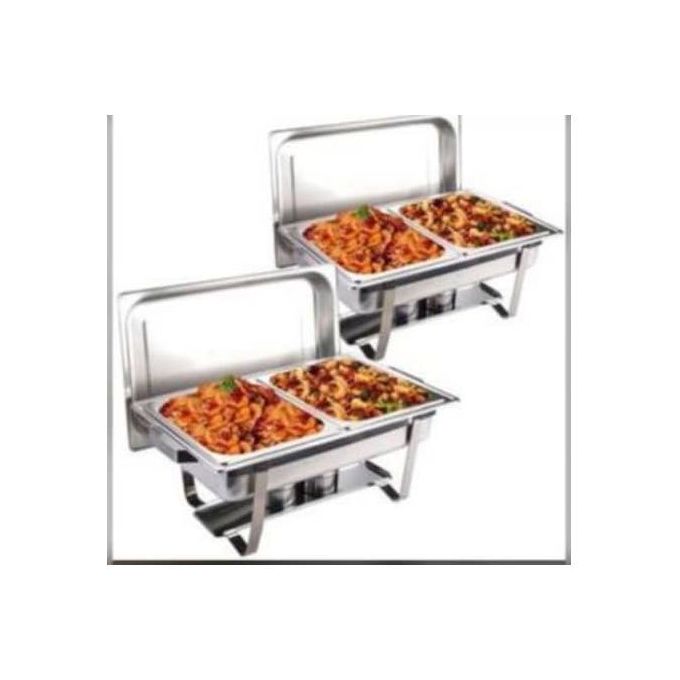 1 - 2025-09-11T180530.502 Chafing Dish (Chauffe Plat) Rectangulaire - 11L – Inox Original – Image 1