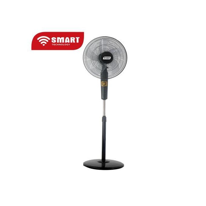1 - 2025-09-16T154216.310 SMART TECHNOLOGY Ventilateurs 18" - STV-1856C - Noir -60W-5 Hélices – Image 1