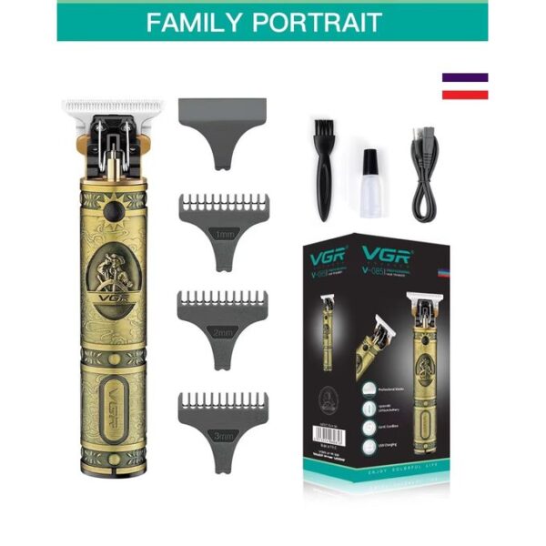 VGR Tondeuse à Cheveux Professionnelle V-085 Rechargeable